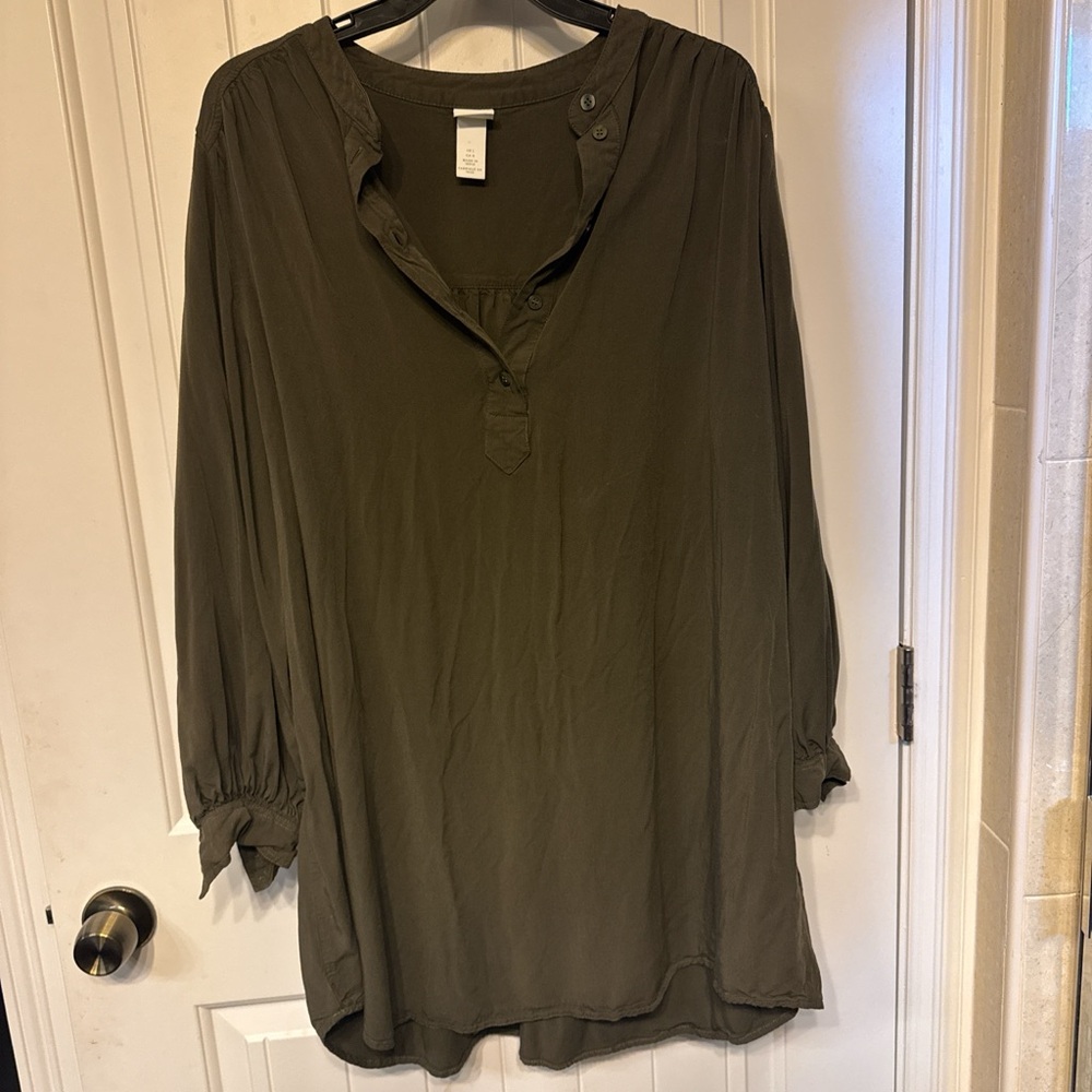 H&M Khaki Women's Shirt Dress